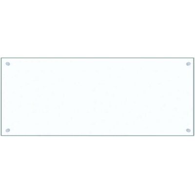 HELLOSHOP26 Protector Antisalpicaduras Transparente Para Cocina 100 X 40 Cm Diseño Elegante En Vidrio Templado Transparente 020046337 HELLOSHOP26 Protector Antisalpicaduras Transparente Para Cocina 100 X 40 Cm Diseño Elegante En Vidrio Templado Transparente 020046337