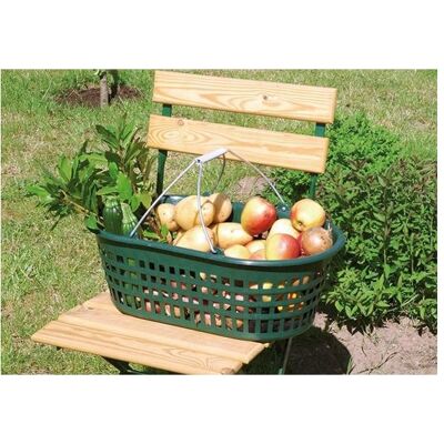 Florajung cesta de jardín ovalada 15 kg - cesta de jardín Florajung cesta de jardín ovalada 15 kg - cesta de jardín