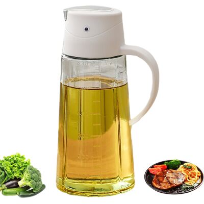 OEM Botella Dispensadora De Aceite De Oliva: Vidrio Hermético, Boquilla Antigoteo De Acero Inoxidable, Tapa Automática, Práctica Para La Cocina. OEM Botella Dispensadora De Aceite De Oliva: Vidrio Hermético, Boquilla Antigoteo De Acero Inoxidable, Tapa Automática, Práctica Para La Cocina.