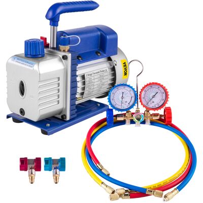 Bomba De Vacío 1,8cfm 1/4hp 220v / 50-60hz Bomba De Vacío Para Aire Acondicionado Bomba De Vacío Coche Con Velocidad De Rotación 1.440 Rpm Para Aire Acondicionado Domestico Envasado Al Vacío - Vevor Bomba De Vacío 1,8cfm 1/4hp 220v / 50-60hz Bomba De Vacío Para Aire Acondicionado Bomba De Vacío Coche Con Velocidad De Rotación 1.440 Rpm Para Aire Acondicionado Domestico Envasado Al Vacío - Vevor