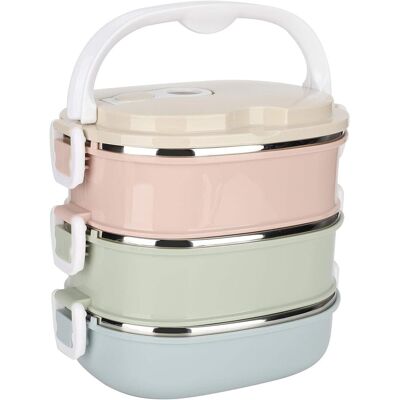 OEM Fiambrera Isotérmica, Fiambrera Portátil De Acero Inoxidable, Fiambrera Apilable Y A Prueba De Fugas Para Comida Caliente, Caja Térmica, Cuenco, Recipiente Para Alimentos, Oficina, Trabajo, Hogar OEM Fiambrera Isotérmica, Fiambrera Portátil De Acero Inoxidable, Fiambrera Apilable Y A Prueba De Fugas Para Comida Caliente, Caja Térmica, Cuenco, Recipiente Para Alimentos, Oficina, Trabajo, Hogar