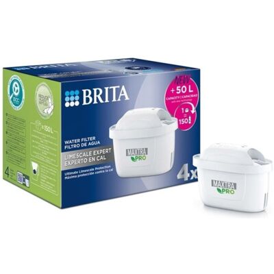 Filtro 4 Mxpro Experto Cal Pack 4 Uds Brita Filtro 4 Mxpro Experto Cal Pack 4 Uds Brita