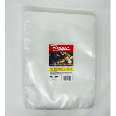 Juego De 100 Bolsas 30x40 Para Envasadora Al Vacío 9701n Y 9700n - 6735n Reber Juego De 100 Bolsas 30x40 Para Envasadora Al Vacío 9701n Y 9700n - 6735n Reber