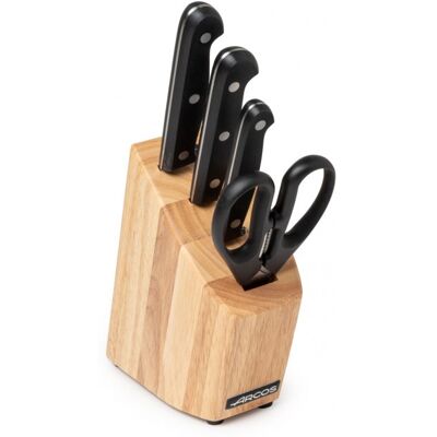 Juego Cocina 3 Piezas Serie Universal + Tijeras + Taco - Negro - Arcos Juego Cocina 3 Piezas Serie Universal + Tijeras + Taco - Negro - Arcos
