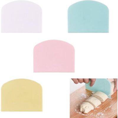 OEM 4 Espátulas De Silicona Multiusos Para Masa, Ideales Para Cortar Masa, Untar Mantequilla Y Mermelada (blancas, Azul Claro, Rojas Y Amarillas) OEM 4 Espátulas De Silicona Multiusos Para Masa, Ideales Para Cortar Masa, Untar Mantequilla Y Mermelada (blancas, Azul Claro, Rojas Y Amarillas)