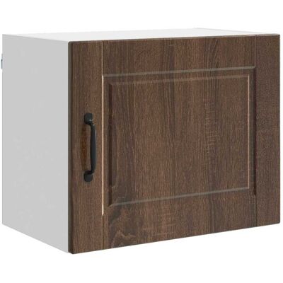 HELLOSHOP26 Lote De 2 Armarios De Cocina Modernos De Madera Contrachapada Almacenamiento Práctico 50 X 31 X 40 Cm En Roble Marrón 020054256 HELLOSHOP26 Lote De 2 Armarios De Cocina Modernos De Madera Contrachapada Almacenamiento Práctico 50 X 31 X 40 Cm En Roble Marrón 020054256