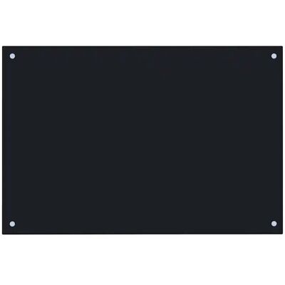 HELLOSHOP26 Protector Antisalpicaduras Para Cocina Con Práctico Sistema De Protección Contra Salpicaduras 90 X 50 Cm En Vidrio Templado Negro 020046347 HELLOSHOP26 Protector Antisalpicaduras Para Cocina Con Práctico Sistema De Protección Contra Salpicaduras 90 X 50 Cm En Vidrio Templado Negro 020046347