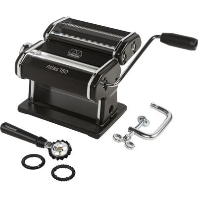 Marcato - Atlas 150 - Negro - Pastawheel - Pasta machine Marcato - Atlas 150 - Negro - Pastawheel - Pasta machine