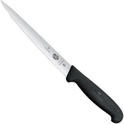 Victorinox Fibrox Cuchillo de filetear - Flexible, hoja 18cm - Profesional Victorinox Fibrox Cuchillo de filetear - Flexible, hoja 18cm - Profesional