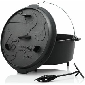 Dutch Oven Do12p, 13,6 L Premium Cast Iron Cooking Pot, Olla De Hierro Fundido - Bbq-toro Dutch Oven Do12p, 13,6 L Premium Cast Iron Cooking Pot, Olla De Hierro Fundido - Bbq-toro