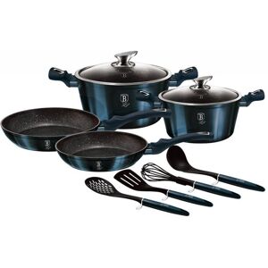 Juego De Batería De Cocina De Granito Aguamarina Berlinger Haus Bh-6143 Juego De Batería De Cocina De Granito Aguamarina Berlinger Haus Bh-6143