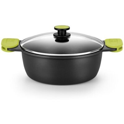 BRA Cazuela Alta Aluminio Fundido Foodie Induccion 28 Cm BRA Cazuela Alta Aluminio Fundido Foodie Induccion 28 Cm