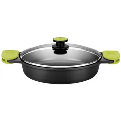 BRA Cazuela Baja Aluminio Fundido Foodie Induccion 24 Cm BRA Cazuela Baja Aluminio Fundido Foodie Induccion 24 Cm