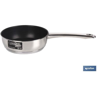 Cofan Sartén de Acero Inoxidable Polenta - Inducción, 220mm Cofan Sartén de Acero Inoxidable Polenta - Inducción, 220mm
