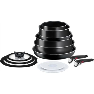 Juego De Sartenes Tefal Ingenio Easy Cook Clean De 13 Piezas. Juego De Sartenes Tefal Ingenio Easy Cook Clean De 13 Piezas.