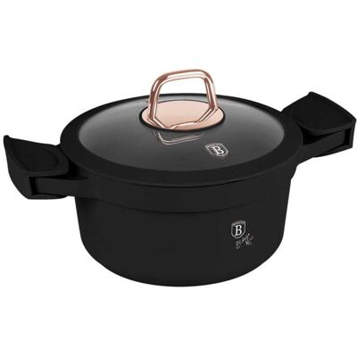 OEM Olla Con Revestimiento De Titanio 2,8l 20cm Berlinger Haus Black Rose Bh-1456 OEM Olla Con Revestimiento De Titanio 2,8l 20cm Berlinger Haus Black Rose Bh-1456