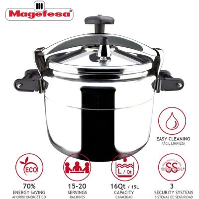 MAGEFESA Olla Presion Chef 15 L MAGEFESA Olla Presion Chef 15 L