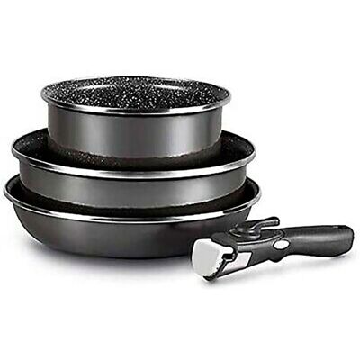 Juego de Cocina K2 Cristal de Magefesa - Ahorro de Espacio, Mango Extraíble Juego de Cocina K2 Cristal de Magefesa - Ahorro de Espacio, Mango Extraíble
