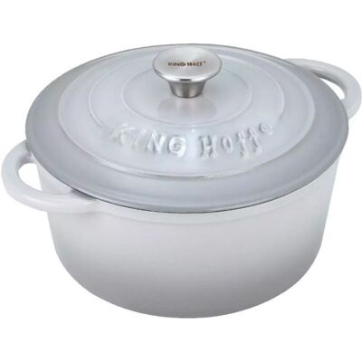 Olla de hierro esmaltado Kinghoff 24cm - Olla de hierro Olla de hierro esmaltado Kinghoff 24cm - Olla de hierro