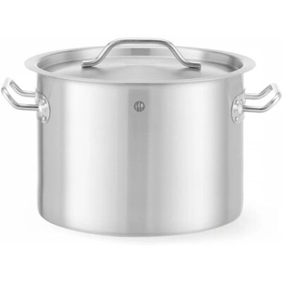 Olla Mediana Budget Line Con Tapa, 9 L, 250x180 Mm - Hendi 832820 Olla Mediana Budget Line Con Tapa, 9 L, 250x180 Mm - Hendi 832820