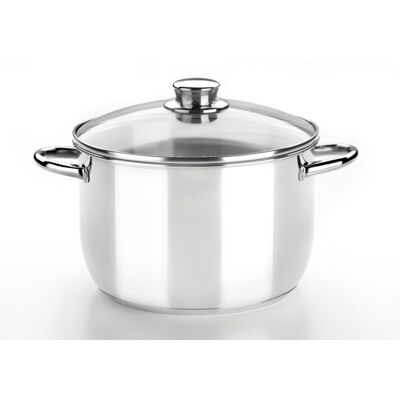 BRA Olla Con Tapa Cristal Optima 30 Cm Monix BRA Olla Con Tapa Cristal Optima 30 Cm Monix