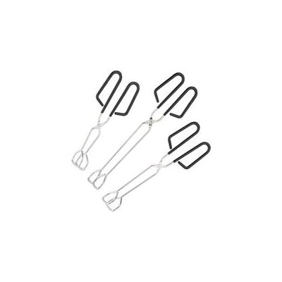 OEM Pinzas Para Barbacoa, Juego De 3 Piezas, Acero Inoxidable, Mango Antideslizante, Pinzas Tipo Tijera, Para Barbacoa Y Cocina, 24, 29 Y 33 Cm, Plata/negro. - Crezuo OEM Pinzas Para Barbacoa, Juego De 3 Piezas, Acero Inoxidable, Mango Antideslizante, Pinzas Tipo Tijera, Para Barbacoa Y Cocina, 24, 29 Y 33 Cm, Plata/negro. - Crezuo