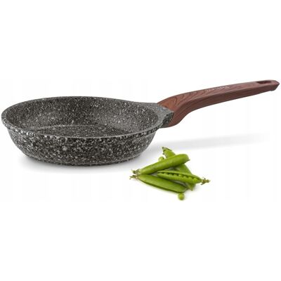 OEM Sartén De Inducción De Granito Pequeña Con Revestimiento Duro Starke Pro Gris Con Pedernal De 20 Cm OEM Sartén De Inducción De Granito Pequeña Con Revestimiento Duro Starke Pro Gris Con Pedernal De 20 Cm