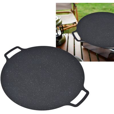 OEM Sartén Parrilla Coreana Antiadherente De Hierro, Resistente Al Calor, Placa De Parrilla De 30 Cm Para Panqueques De Panceta De Cerdo Con Bolsa De Almacenamiento. OEM Sartén Parrilla Coreana Antiadherente De Hierro, Resistente Al Calor, Placa De Parrilla De 30 Cm Para Panqueques De Panceta De Cerdo Con Bolsa De Almacenamiento.