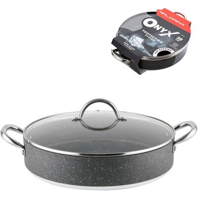 OEM Olla Florina Onyx De 30 Cm Y 4,2 L Para Inducción A Gas OEM Olla Florina Onyx De 30 Cm Y 4,2 L Para Inducción A Gas