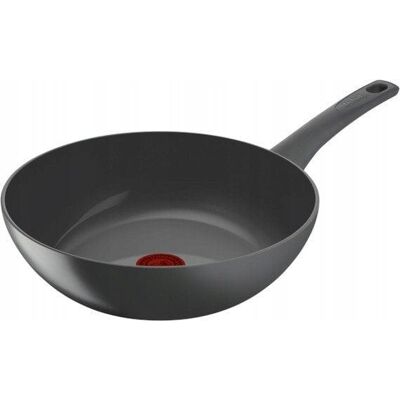 Tefal Renewal Sartén 28 Cm Gris Revestimiento Cerámico Tefal Renewal Sartén 28 Cm Gris Revestimiento Cerámico