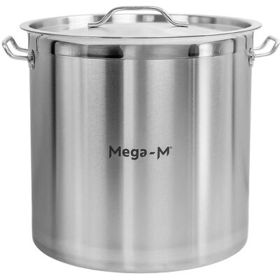 OEM Olla Alta Para Catering Con Tapa Mega-m Pro 36 L, Di谩metro 36 Cm X Altura 36 Cm N OEM Olla Alta Para Catering Con Tapa Mega-m Pro 36 L, Di谩metro 36 Cm X Altura 36 Cm N