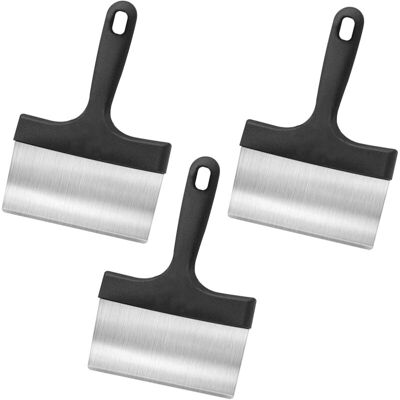 OEM Juego De Tres Robustos Limpiadores De Parrilla De Acero Inoxidable Para Limpiar Parrillas Al Aire Libre Y En La Cocina De Casa - Crezuo OEM Juego De Tres Robustos Limpiadores De Parrilla De Acero Inoxidable Para Limpiar Parrillas Al Aire Libre Y En La Cocina De Casa - Crezuo