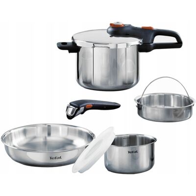 OEM Juego De 6 Piezas Tefal Ingenio Emotion - Olla A Presión De 6 Litros OEM Juego De 6 Piezas Tefal Ingenio Emotion - Olla A Presión De 6 Litros
