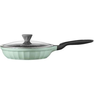 OEM Sartén Antiadherente De Aluminio Buydeem De 25 Cm, Modelo Cp151, Color Verde Acogedor OEM Sartén Antiadherente De Aluminio Buydeem De 25 Cm, Modelo Cp151, Color Verde Acogedor