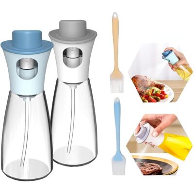 OEM Juego De 4 Piezas De Pulverizadores De Aceite, Dispensador De Aceite De Oliva Con Brocha De Repostería, Brocha De Cocina De Silicona, Brocha Para Parrilla Para Cocina, Cocinar, Asar A La Parrilla, Rep OEM Juego De 4 Piezas De Pulverizadores De Aceite, Dispensador De Aceite De Oliva Con Brocha De Repostería, Brocha De Cocina De Silicona, Brocha Para Parrilla Para Cocina, Cocinar, Asar A La Parrilla, Rep