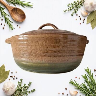 OEM Olla De 2 L, Plato Resistente Al Calor Con Tapa, Pan De 23 Cm, Jarron De Cer脕mica OEM Olla De 2 L, Plato Resistente Al Calor Con Tapa, Pan De 23 Cm, Jarron De Cer脕mica