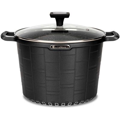 OEM Olla De Granito Con Tapa De 24 Cm Y 6,5 L (e-7032) OEM Olla De Granito Con Tapa De 24 Cm Y 6,5 L (e-7032)