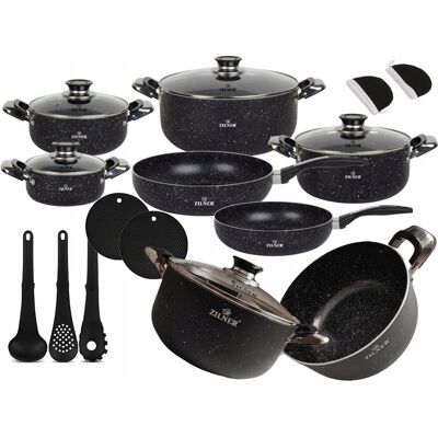 OEM Juego De Utensilios De Cocina De Mármol Juego De Sartén Juego De Utensilios De Cocina Para Inducción OEM Juego De Utensilios De Cocina De Mármol Juego De Sartén Juego De Utensilios De Cocina Para Inducción