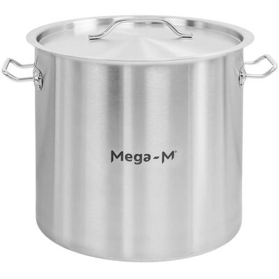 OEM Olla Alta Para Catering Con Tapa Mega-m Standard 25 L, Di谩metro 32 Cm X Altura 32 Cm N OEM Olla Alta Para Catering Con Tapa Mega-m Standard 25 L, Di谩metro 32 Cm X Altura 32 Cm N