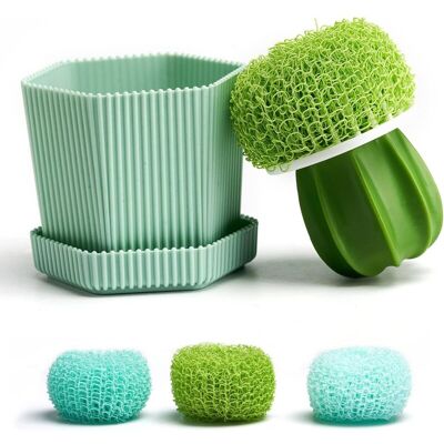 OEM Mini Cepillo Para Cactus Con Bandeja Recogegotas, Cepillo Para Lavar Platos, Cepillo Para Ollas, Cepillo De Cocina, Agente De Limpieza, Herramienta De Limpieza - Crezuo OEM Mini Cepillo Para Cactus Con Bandeja Recogegotas, Cepillo Para Lavar Platos, Cepillo Para Ollas, Cepillo De Cocina, Agente De Limpieza, Herramienta De Limpieza - Crezuo