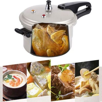OEM Olla A Presión De Aleación De Aluminio Para Cocina De Gas – 28 Cm / 11 L – Gran Capacidad OEM Olla A Presión De Aleación De Aluminio Para Cocina De Gas – 28 Cm / 11 L – Gran Capacidad