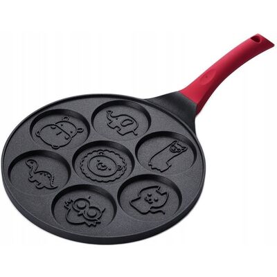 OEM Sartén Para Tortitas, Moldes Con Forma De Animales, 26 Cm OEM Sartén Para Tortitas, Moldes Con Forma De Animales, 26 Cm