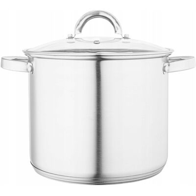 Lumarko - Garnek Wysoki Nierdz. - 24 cm - 8,5 L - Saucepan Lumarko - Garnek Wysoki Nierdz. - 24 cm - 8,5 L - Saucepan
