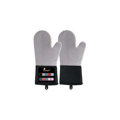 OEM Guantes De Horno De Silicona - Guantes De Horno Extendidos Con Forro Suave, Sin Bpa, Fáciles De Limpiar Y Flexibles - Juego De Guantes De Horno Para Cocinar, Hornear Y Asar A La Parrilla (-crezuo) OEM Guantes De Horno De Silicona - Guantes De Horno Extendidos Con Forro Suave, Sin Bpa, Fáciles De Limpiar Y Flexibles - Juego De Guantes De Horno Para Cocinar, Hornear Y Asar A La Parrilla (-crezuo)