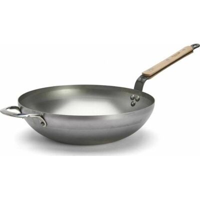 De Buyer Minéral B Bois 32cm Wok - Todas cocinas De Buyer Minéral B Bois 32cm Wok - Todas cocinas