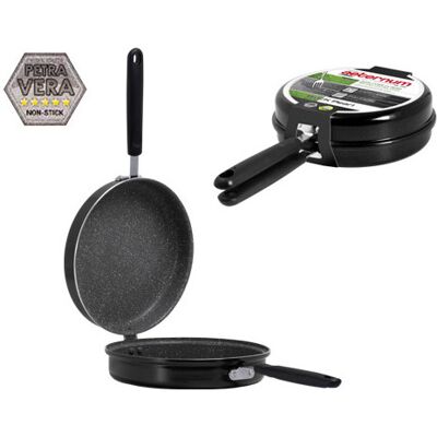 Sartén Para Tortilla De Patatas Black Pearl 24 Cm Doble Superficie – Aeternum Sartén Para Tortilla De Patatas Black Pearl 24 Cm Doble Superficie – Aeternum