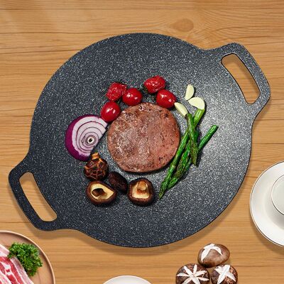 OEM Sartén Coreana Para Barbacoa (25 Cm) Con Revestimiento Antiadherente De Piedra Médica Y Bolsa De Transporte Oxford. OEM Sartén Coreana Para Barbacoa (25 Cm) Con Revestimiento Antiadherente De Piedra Médica Y Bolsa De Transporte Oxford.