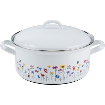 Kelomat - Kasserolle 22cm - 3L - Weiss - Cookware Kelomat - Kasserolle 22cm - 3L - Weiss - Cookware