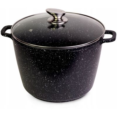 OEM Olla Grande, De Mármol, Con Tapa, 10 L, Para Inducción, Gas, Kamille OEM Olla Grande, De Mármol, Con Tapa, 10 L, Para Inducción, Gas, Kamille