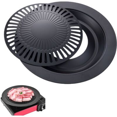 OEM Sartén Redonda Antiadherente Para Barbacoa Sin Humo - 1 Pieza - Utensilios De Cocina - Ideal Para Comidas Familiares Y Picnics - 32 × 32 × 2,6 Cm OEM Sartén Redonda Antiadherente Para Barbacoa Sin Humo - 1 Pieza - Utensilios De Cocina - Ideal Para Comidas Familiares Y Picnics - 32 × 32 × 2,6 Cm
